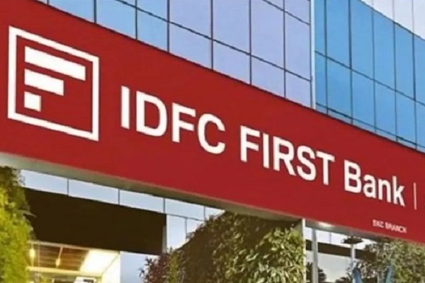 IDFC First Bank trades higher on the BSE